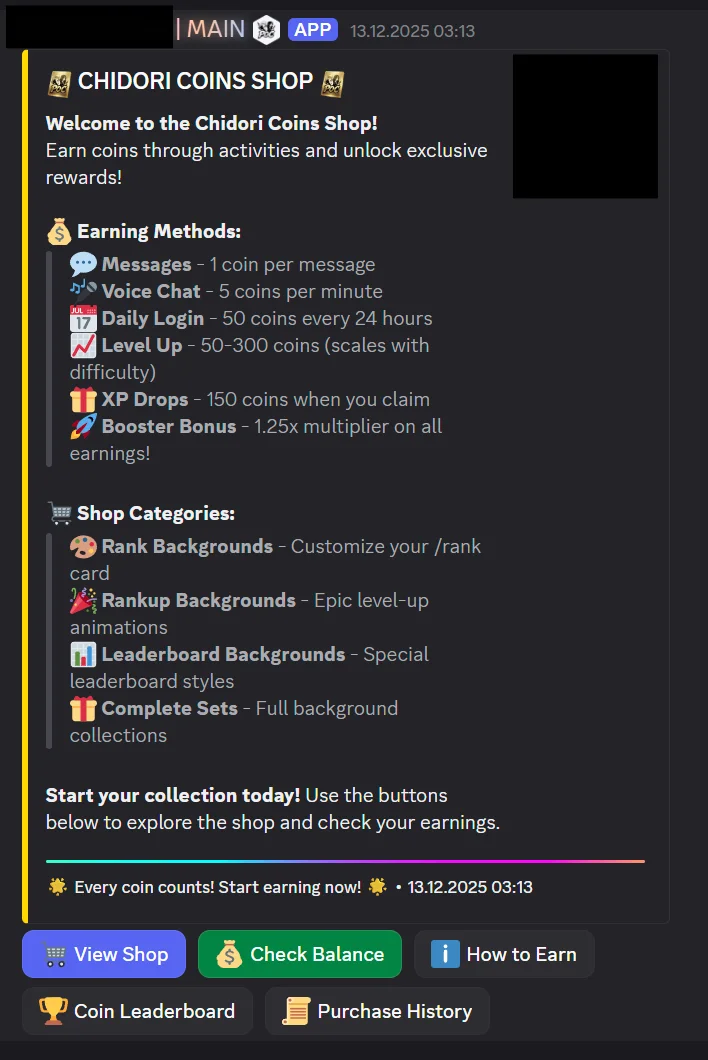 Discord Shop System