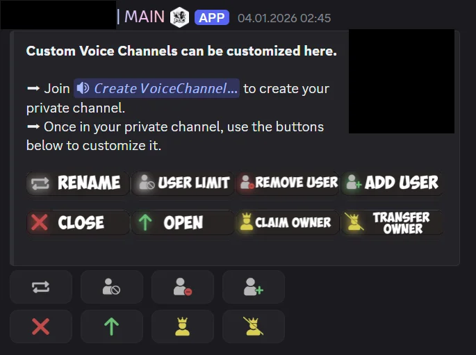 Voice Channels